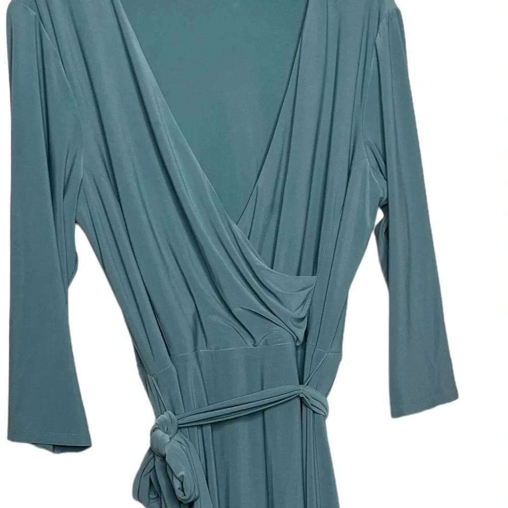 Lauren Ralph Lauren top Wrap Dress Size 16 - Picture 7 of 10